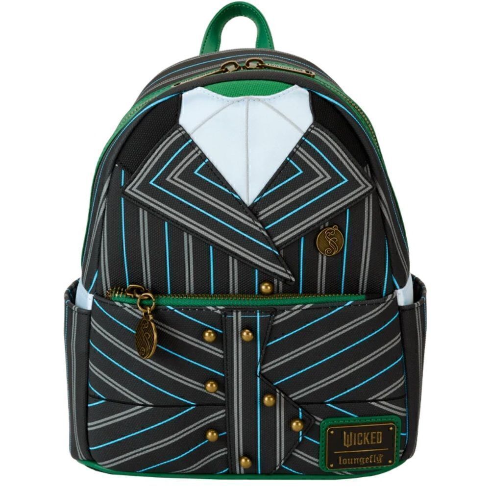 Loungefly Wicked Elphaba Shiz University Uniform Cosplay Mini Backpack